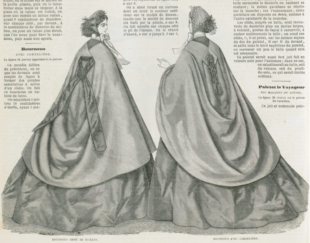 Rycina z La Mode Illustree nr 29, 1865 rok